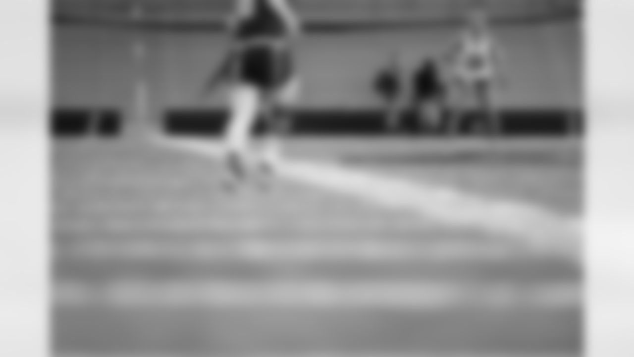 TAMPA, FL - February 13, 2026 - The 2026 Girls Flag Football Preseason Classic at AdventHealth Training Center. Photo By Cian Leach/Tampa Bay Buccaneers