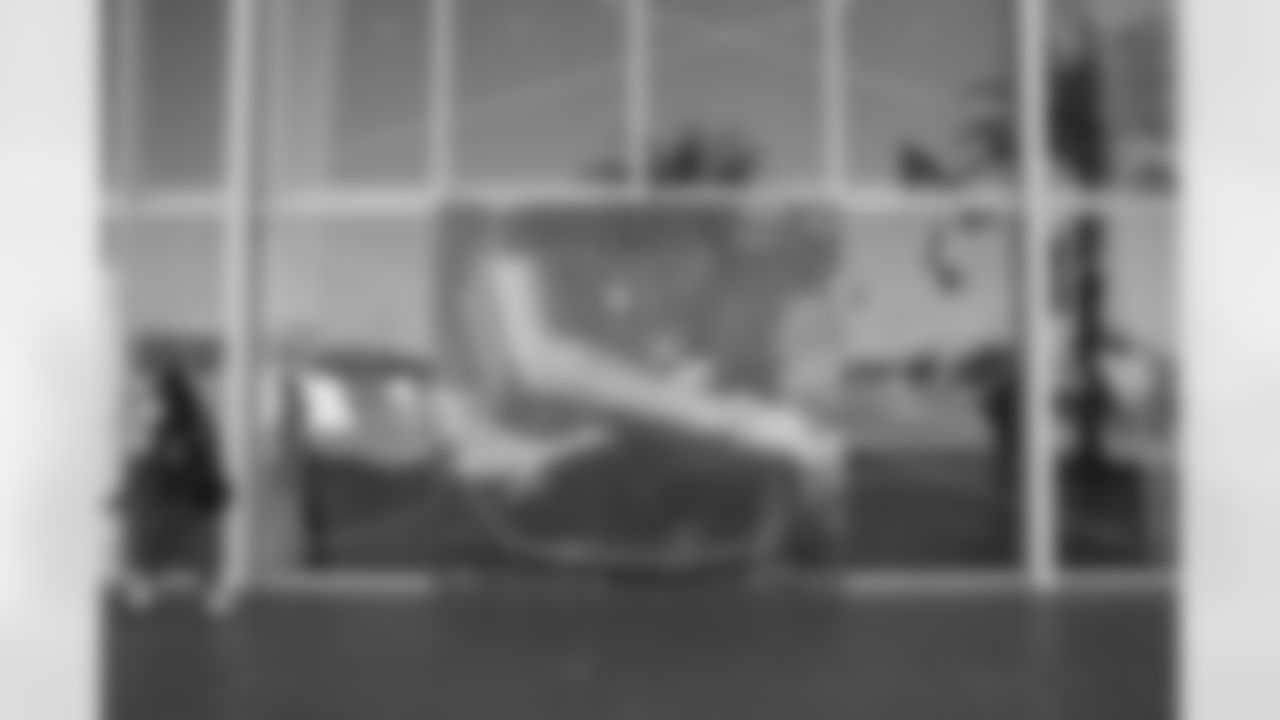 TAMPA, FL - February 13, 2026 - The 2026 Girls Flag Football Preseason Classic at AdventHealth Training Center. Photo By Cian Leach/Tampa Bay Buccaneers