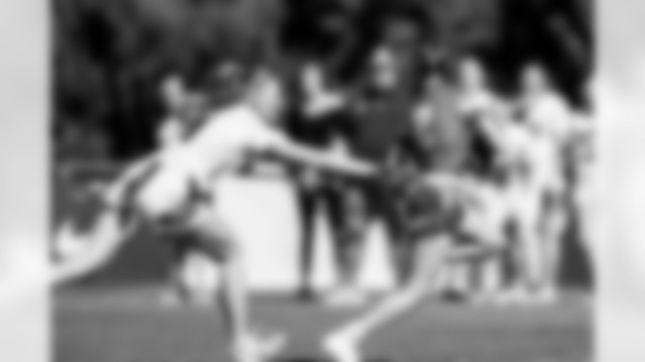 TAMPA, FL - February 10, 2026 - The 2026 Girls Flag Football Preseason Classic at AdventHealth Training Center. Photo By Tori Richman/Tampa Bay Buccaneers