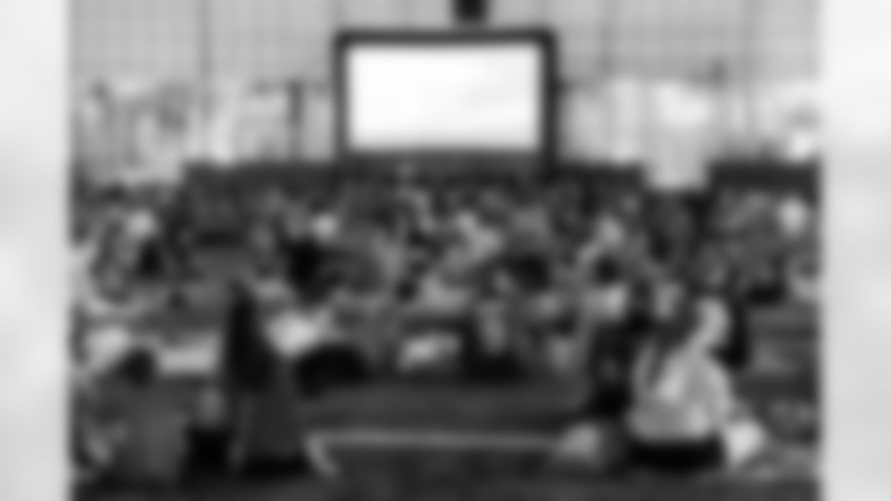 TAMPA, FL - February 21, 2026 - 2026 Jr. Bucs Movie Night. Photo By Kyle Zedaker/Tampa Bay Buccaneers