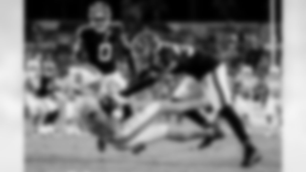 TAMPA, FL - December 11, 2025 - The Tampa Bay Buccaneers and Atlanta Falcons during a regular season game at Raymond James Stadium. The Bucs lost the game, 29-28. Photo By Kyle Zedaker/Tampa Bay Buccaneers