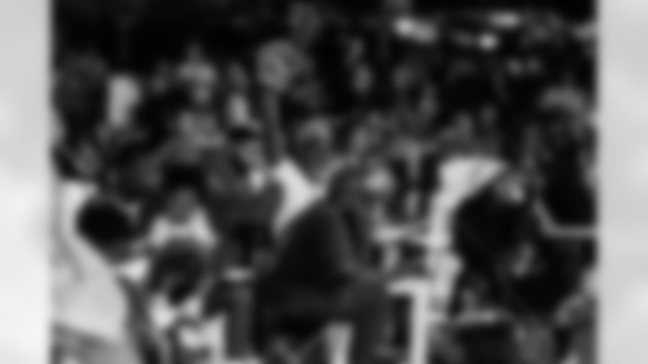 TAMPA, FL - November 23, 2025 - Fans during the Watch Party at Armature Works during the game between the Tampa Bay Buccaneers and the Los Angeles Rams. Photo By Doug DeFelice/Tampa Bay Buccaneers