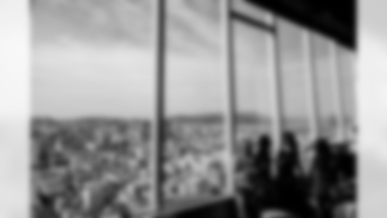 SAN FRANCISCO, CA - February 01, 2026 - Tampa Bay Buccaneers Pro Bowl Cheerleader Savannah during rehearsals. Photo By Tori Richman/Tampa Bay Buccaneers