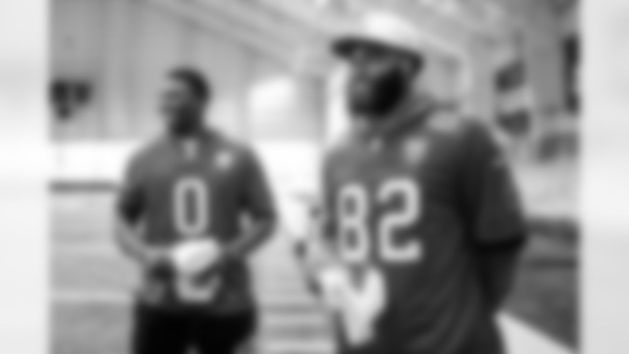 TAMPA, FL - December 16, 2025 - The final session of the Player-Student Mentoring Program at AdventHealth Training Center. Photo By Kyle Zedaker/Tampa Bay Buccaneers