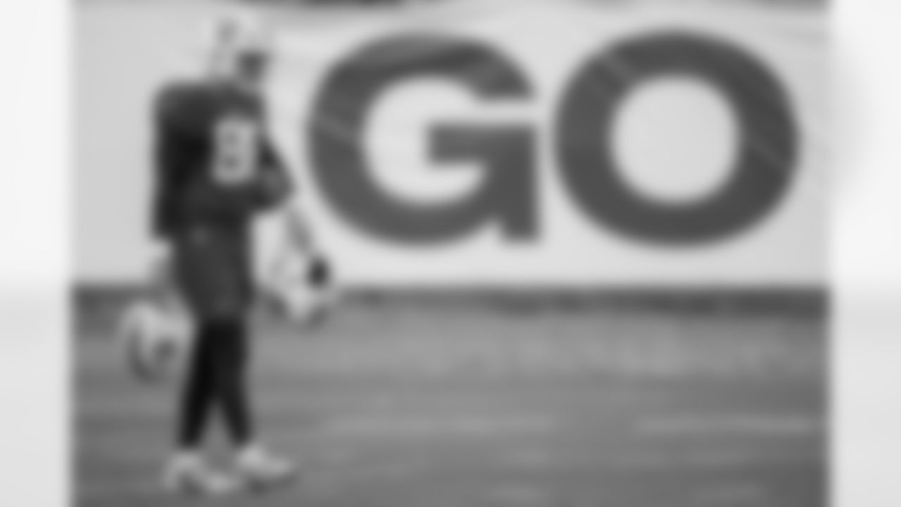 TAMPA, FL - December 10, 2025 - Week 15 practice at AdventHealth Training Center. Photo By Kyle Zedaker/Tampa Bay Buccaneers