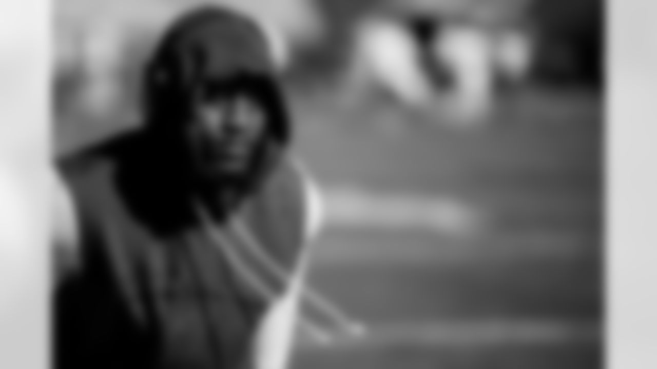 TAMPA, FL - November 30, 2025 - Safety Tykee Smith #23 of the Tampa Bay Buccaneers before the game between the Arizona Cardinals and Tampa Bay Buccaneers. The Bucs won the game, 20-17. Photo By Kyle Zedaker/Tampa Bay Buccaneers