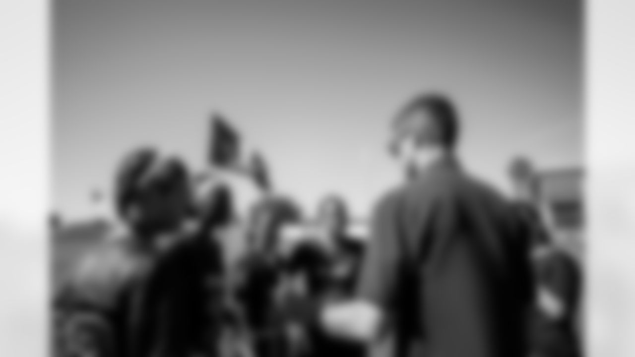 TAMPA, FL - February 10, 2026 - The 2026 Girls Flag Football Preseason Classic at AdventHealth Training Center. Photo By Tori Richman/Tampa Bay Buccaneers