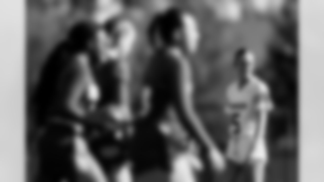 TAMPA, FL - February 09, 2026 - The 2026 Girls Flag Football Preseason Classic. Photo By Kyle Zedaker/Tampa Bay Buccaneers