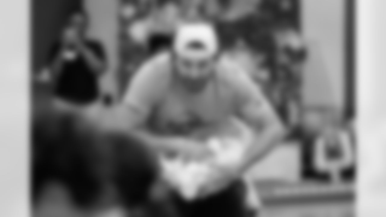 TAMPA, FL - December 16, 2025 - The Baker and Emily Mayfield Foundation's annual 'Passing The Joy' event. Photo By Doug DeFelice/Tampa Bay Buccaneers