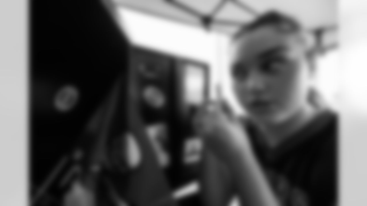 TAMPA, FL - February 14, 2026 - The 2026 Girls Flag Football Preseason Classic. Photo By Doug DeFelice/Tampa Bay Buccaneers