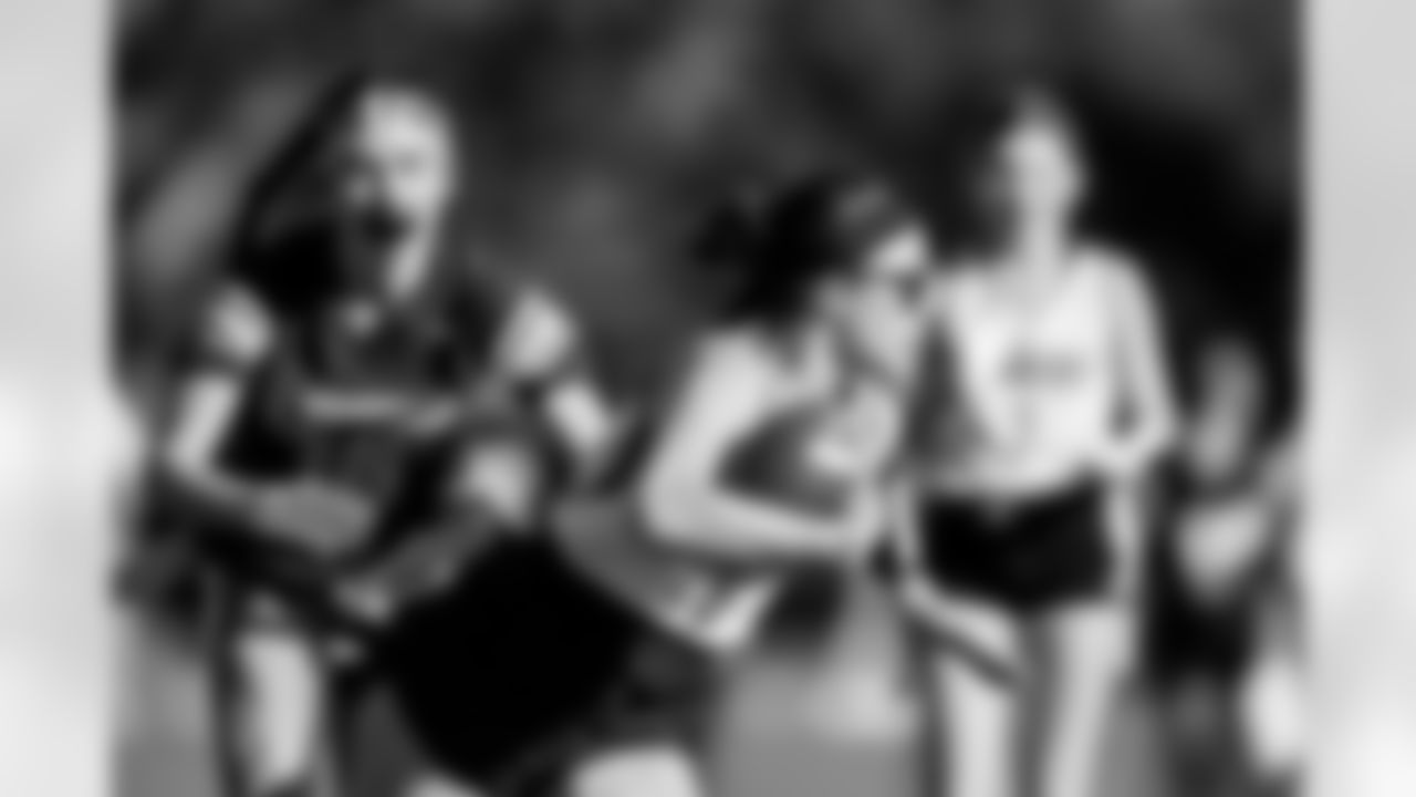 TAMPA, FL - February 10, 2026 - The 2026 Girls Flag Football Preseason Classic at AdventHealth Training Center. Photo By Tori Richman/Tampa Bay Buccaneers