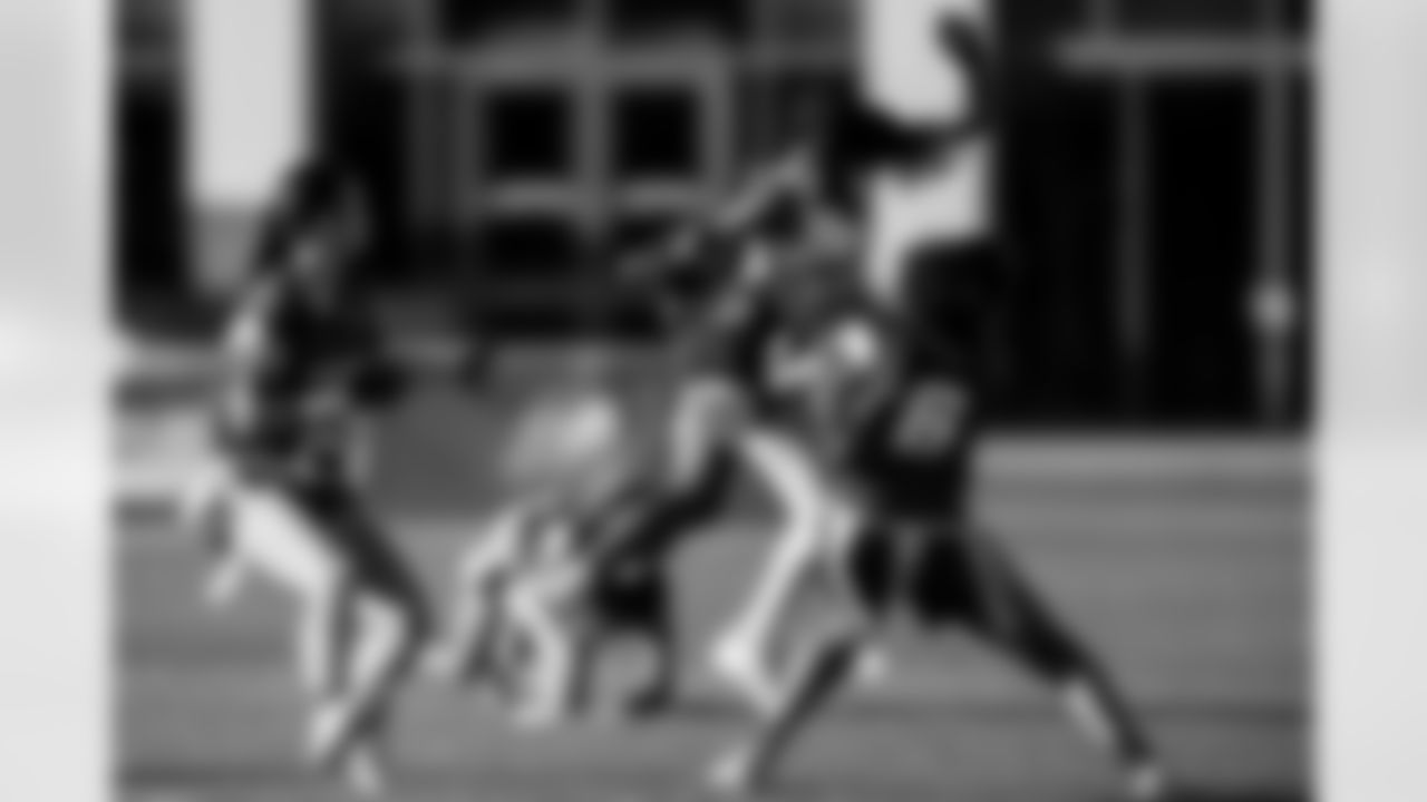 TAMPA, FL - February 10, 2026 - The 2026 Girls Flag Football Preseason Classic at AdventHealth Training Center. Photo By Tori Richman/Tampa Bay Buccaneers