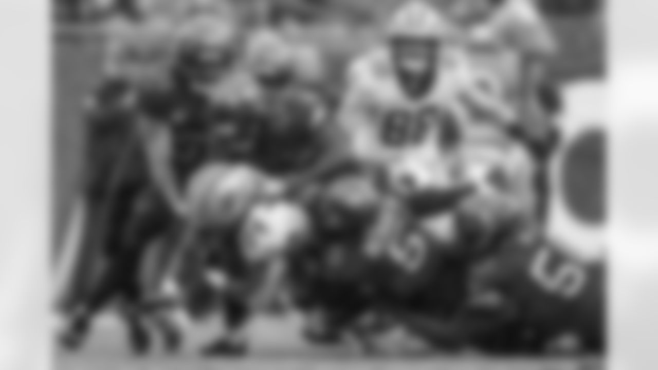 TAMPA, FL - December 07, 2025 - The Tampa Bay Buccaneers and New Orleans Saints during a regular season game at Raymond James Stadium. The Bucs lost the game, 24-20. Photo By Doug DeFelice/Tampa Bay Buccaneers