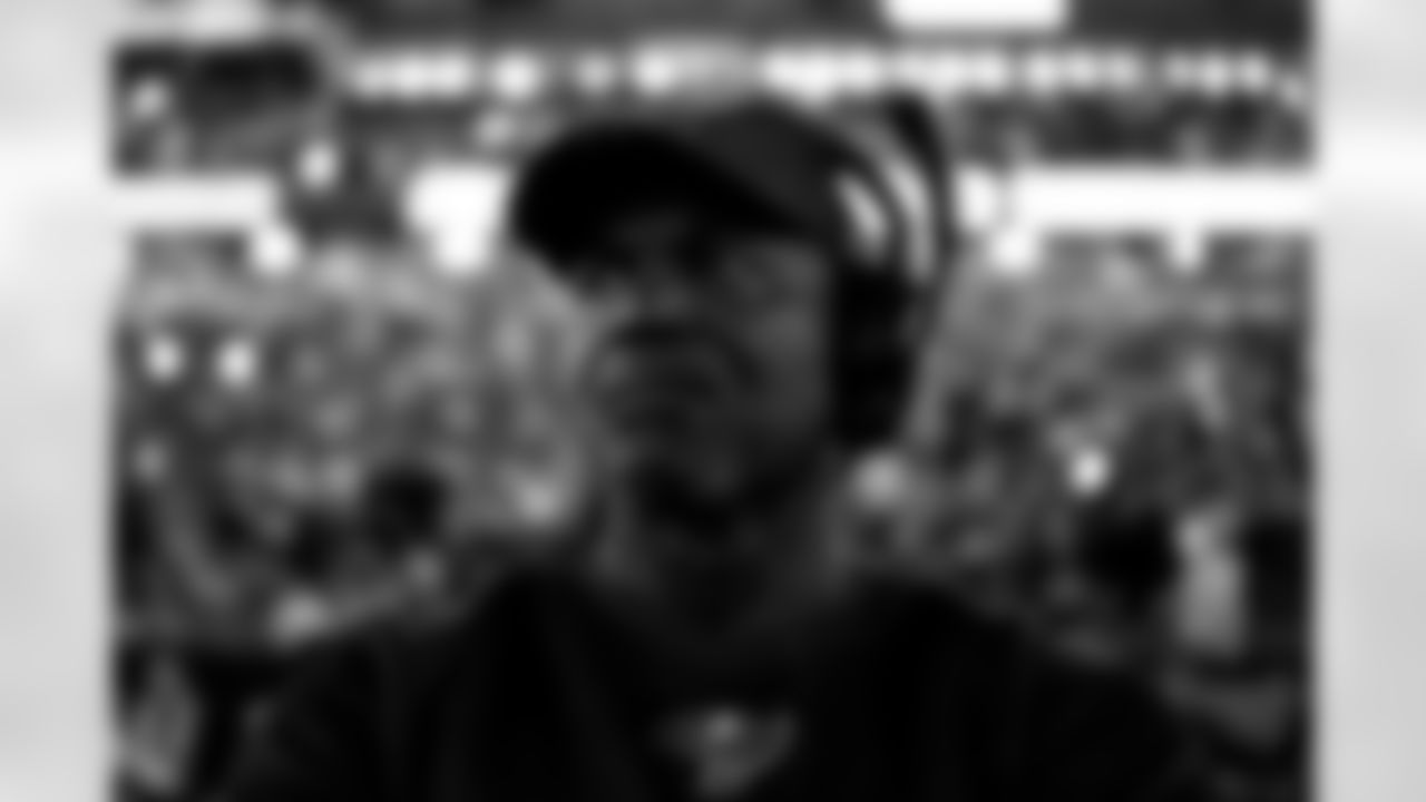 DETROIT, MI - October 20, 2025 - Head Coach Todd Bowles of the Tampa Bay Buccaneers before the Monday Night Football game between the Tampa Bay Buccaneers and Detroit Lions. The Bucs lost the game, 24-9. Photo By Kyle Zedaker/Tampa Bay Buccaneers