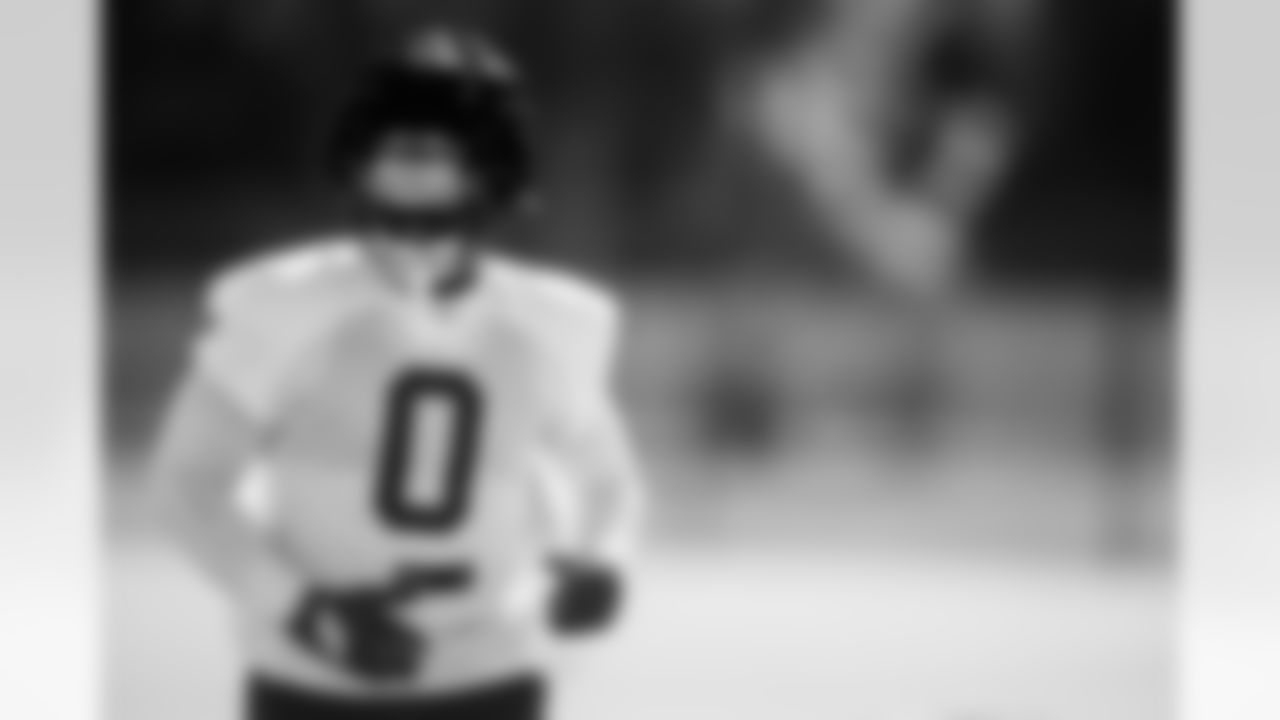 TAMPA, FL - November 13, 2025 - Outside Linebacker Yaya Diaby #0 of the Tampa Bay Buccaneers during practice at AdventHealth Training Center. Photo By Kyle Zedaker/Tampa Bay Buccaneers