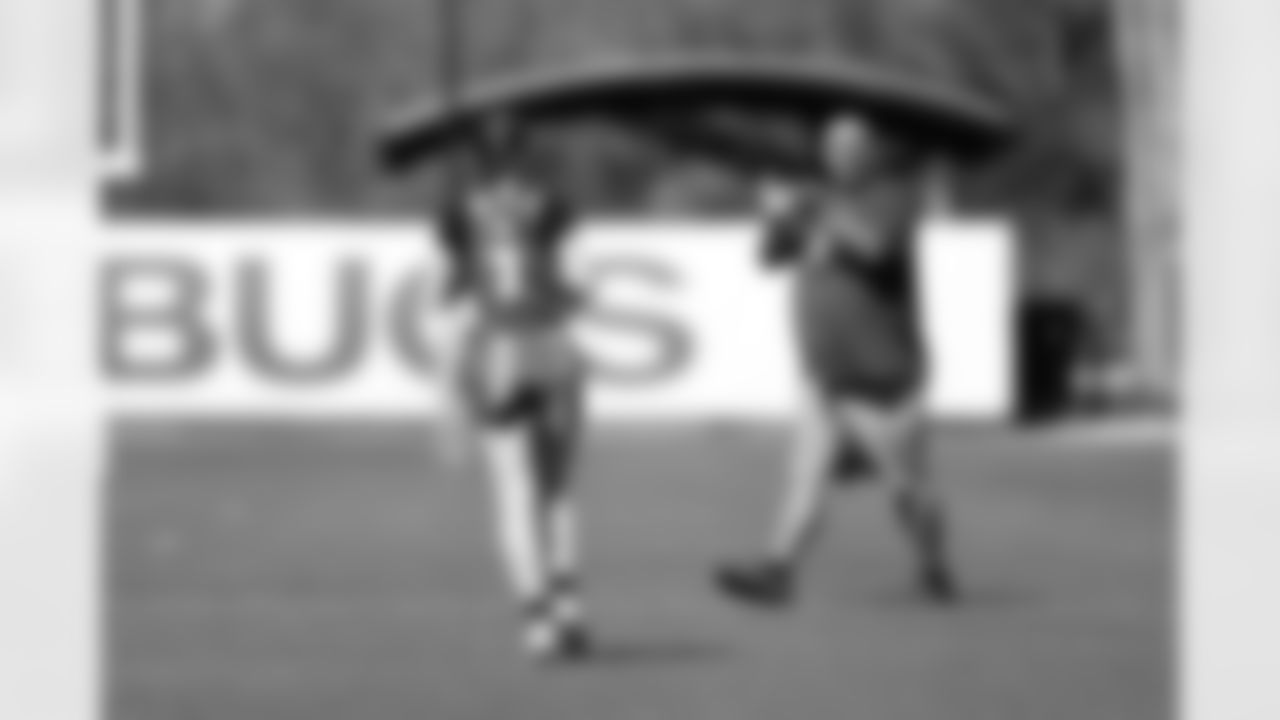 TAMPA, FL - February 13, 2026 - The 2026 Girls Flag Football Preseason Classic at AdventHealth Training Center. Photo By Cian Leach/Tampa Bay Buccaneers