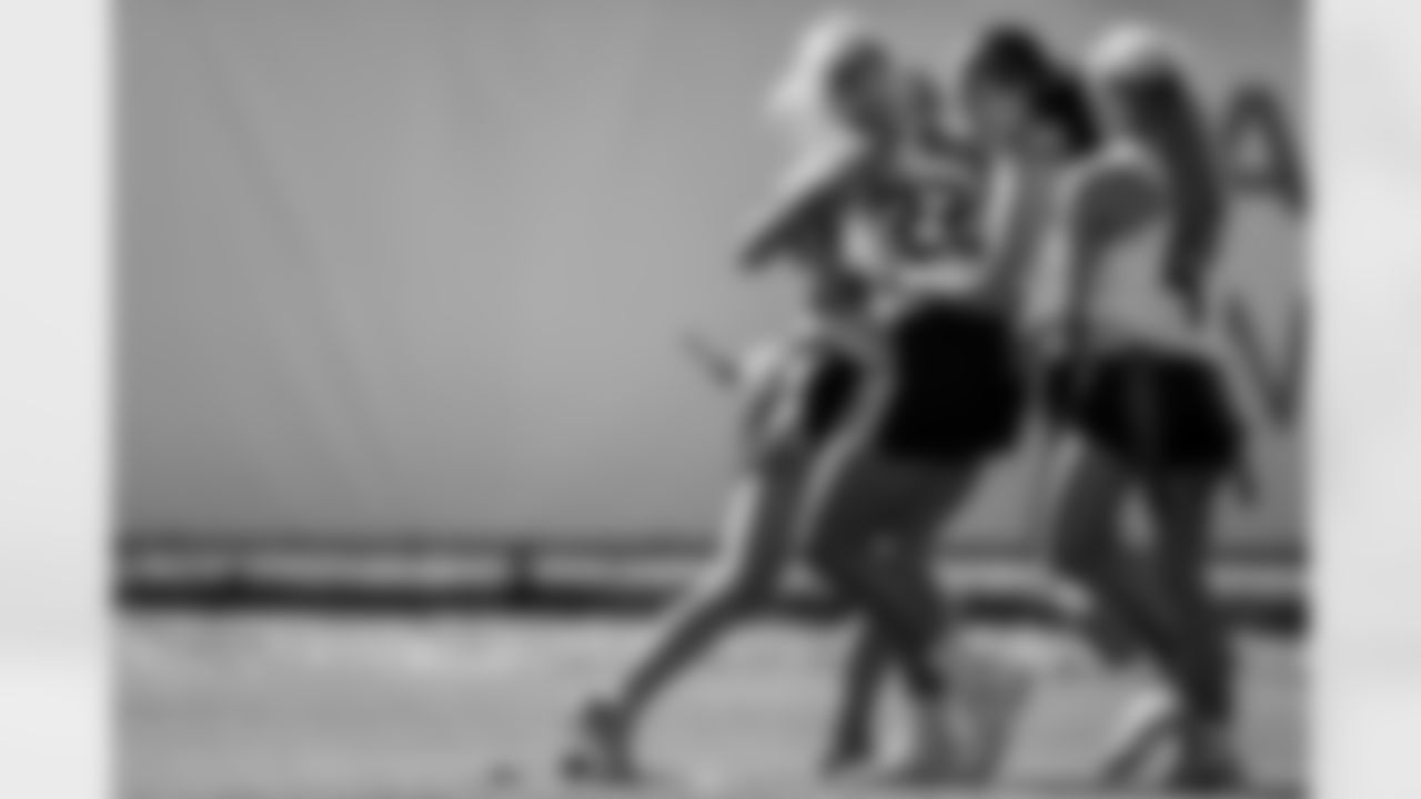 TAMPA, FL - February 09, 2026 - The 2026 Girls Flag Football Preseason Classic. Photo By Kyle Zedaker/Tampa Bay Buccaneers