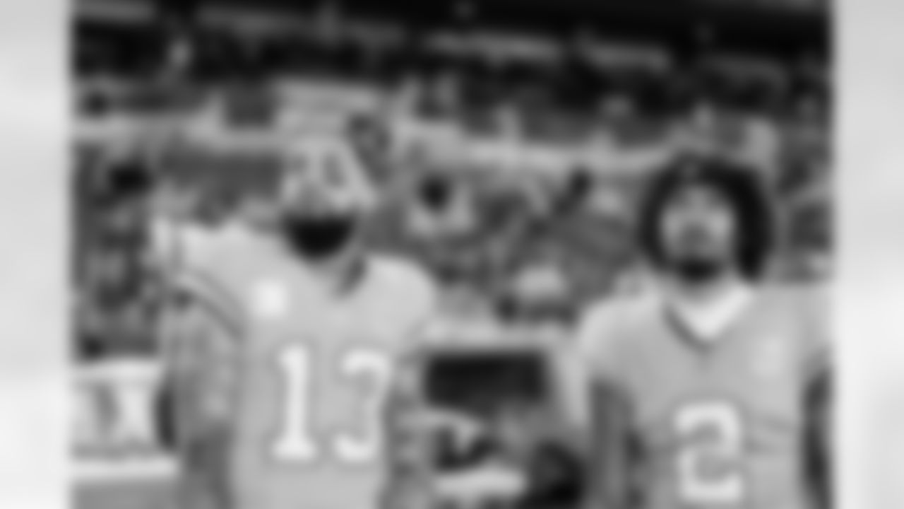 TAMPA, FL - December 11, 2025 - The Tampa Bay Buccaneers and Atlanta Falcons during a regular season game at Raymond James Stadium. The Bucs lost the game, 29-28. Photo By Tori Richman/Tampa Bay Buccaneers