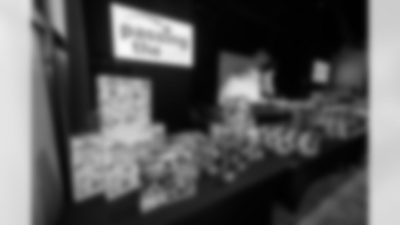 TAMPA, FL - December 16, 2025 - The Baker and Emily Mayfield Foundation's annual 'Passing The Joy' event. Photo By Doug DeFelice/Tampa Bay Buccaneers