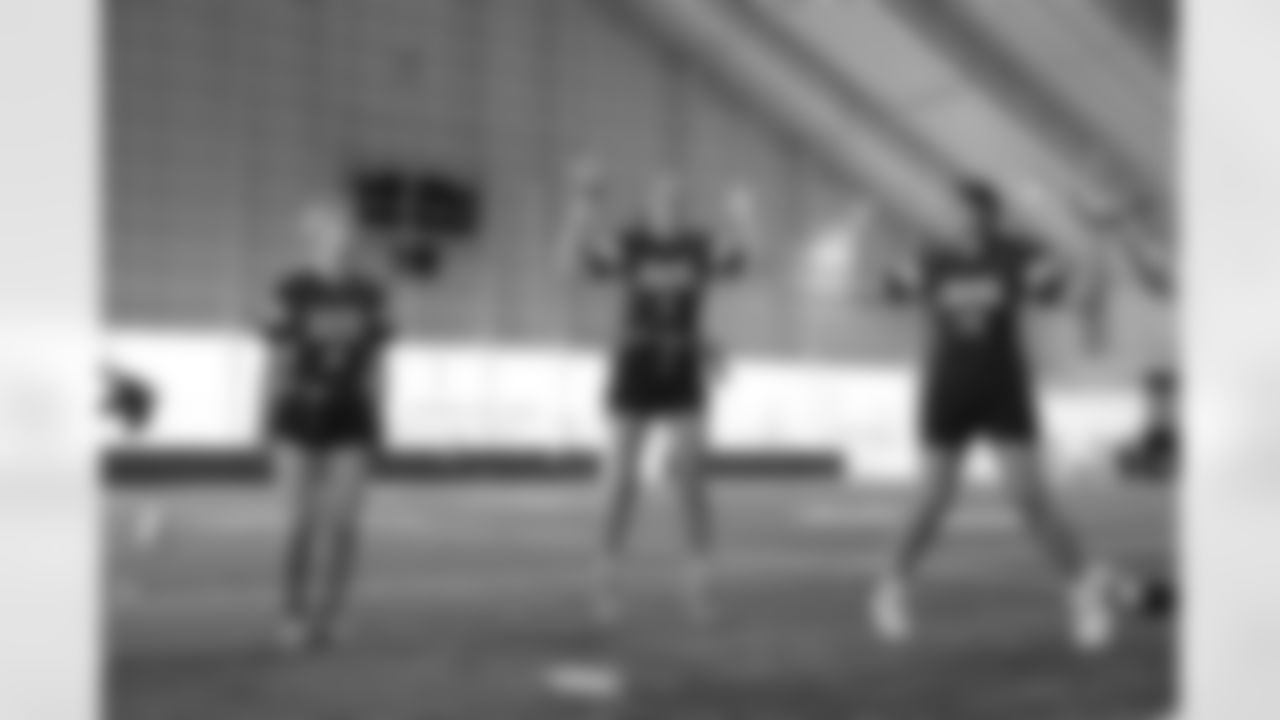 TAMPA, FL - February 13, 2026 - The 2026 Girls Flag Football Preseason Classic at AdventHealth Training Center. Photo By Cian Leach/Tampa Bay Buccaneers