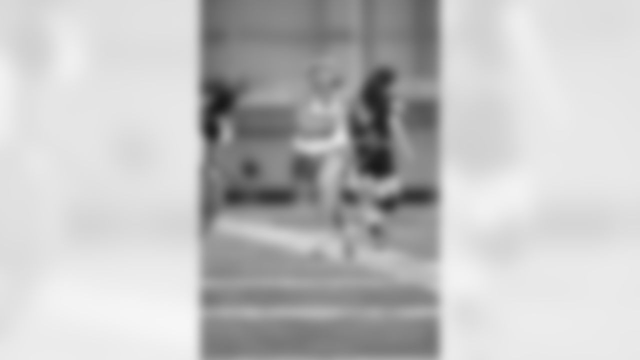 TAMPA, FL - February 13, 2026 - The 2026 Girls Flag Football Preseason Classic at AdventHealth Training Center. Photo By Cian Leach/Tampa Bay Buccaneers