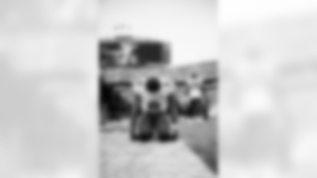 CHARLOTTE, NC - December 21, 2025 - Wide Receiver Emeka Egbuka #2 of the Tampa Bay Buccaneers before the game between the Tampa Bay Buccaneers and Carolina Panthers. The Bucs lost the game, 23-20. Photo By Tori Richman/Tampa Bay Buccaneers