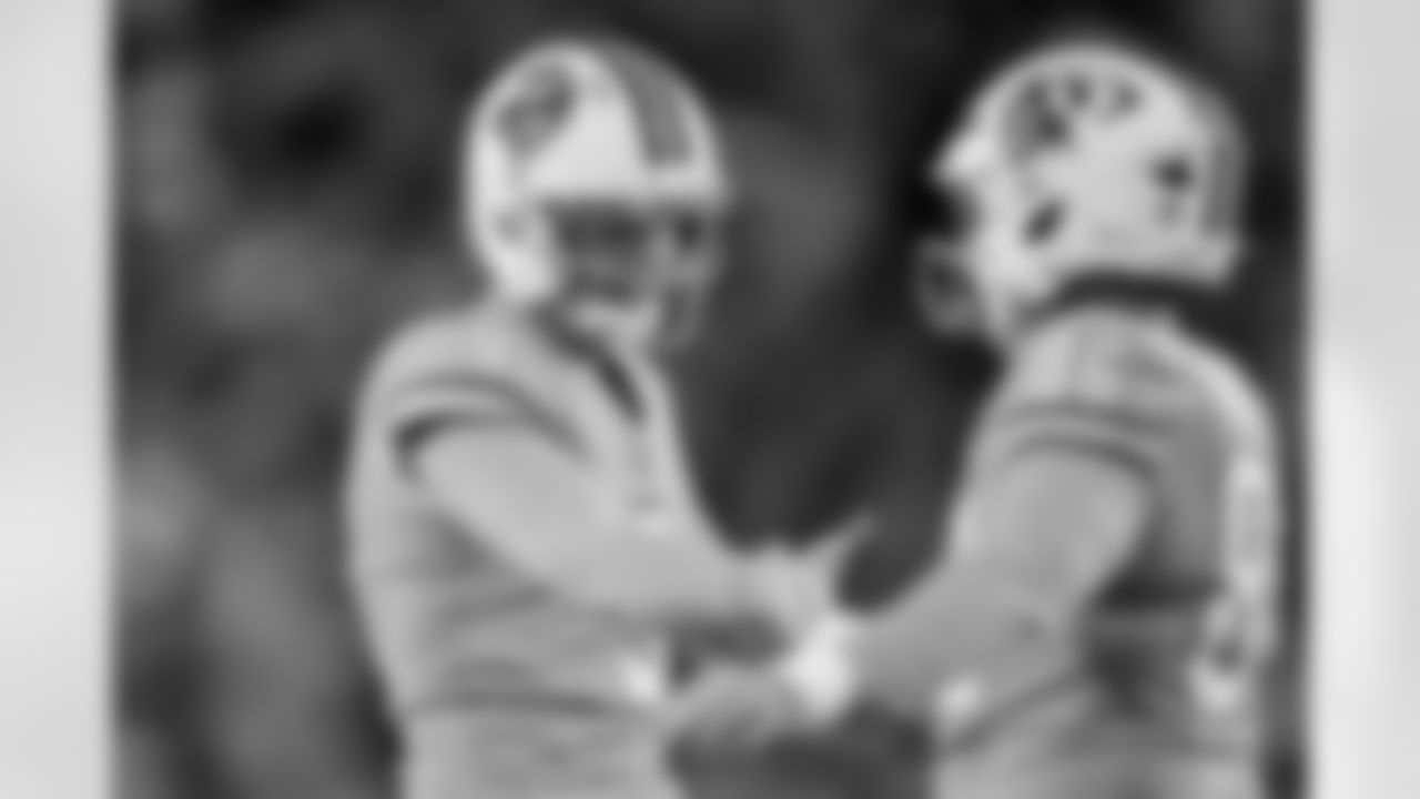 TAMPA, FL - December 11, 2025 - The Tampa Bay Buccaneers and Atlanta Falcons during a regular season game at Raymond James Stadium. The Bucs lost the game, 29-28. Photo By Kyle Zedaker/Tampa Bay Buccaneers