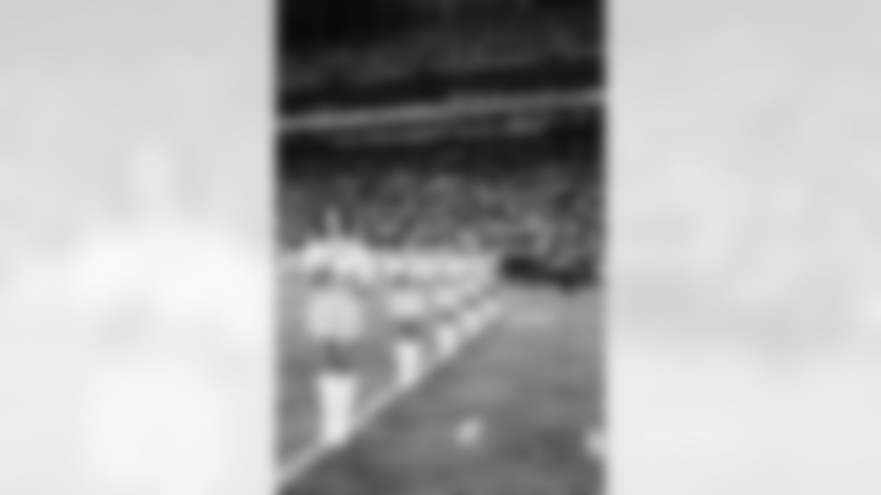 TAMPA, FL - December 11, 2025 - The Tampa Bay Buccaneers and Atlanta Falcons during a regular season game at Raymond James Stadium. The Bucs lost the game, 29-28. Photo By Tori Richman/Tampa Bay Buccaneers