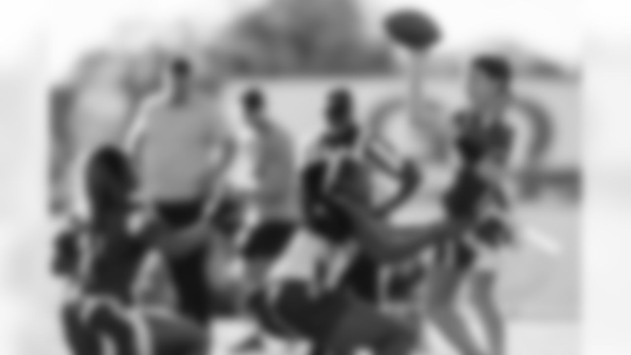 TAMPA, FL - February 10, 2026 - The 2026 Girls Flag Football Preseason Classic at AdventHealth Training Center. Photo By Tori Richman/Tampa Bay Buccaneers