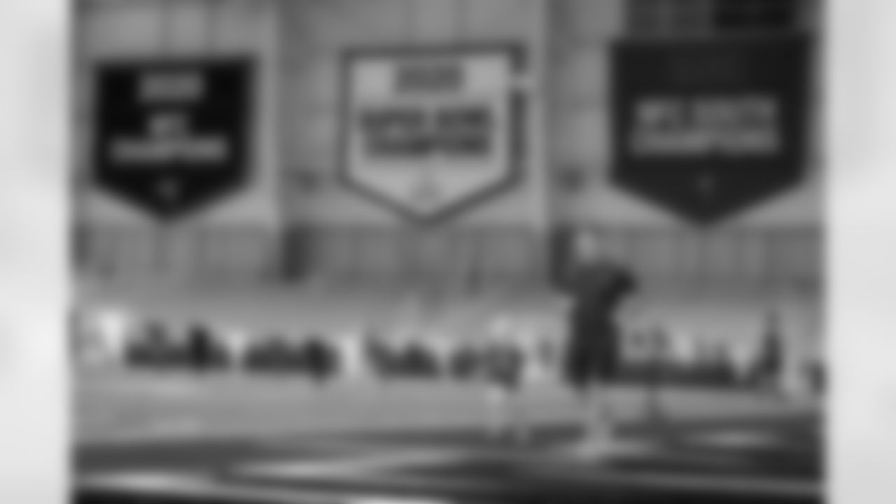 TAMPA, FL - February 21, 2026 - 2026 Jr. Bucs Movie Night. Photo By Kyle Zedaker/Tampa Bay Buccaneers