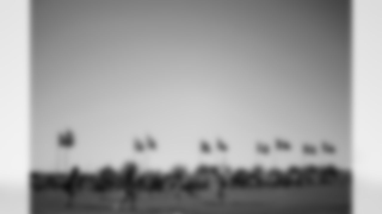 TAMPA, FL - February 09, 2026 - The 2026 Girls Flag Football Preseason Classic. Photo By Kyle Zedaker/Tampa Bay Buccaneers