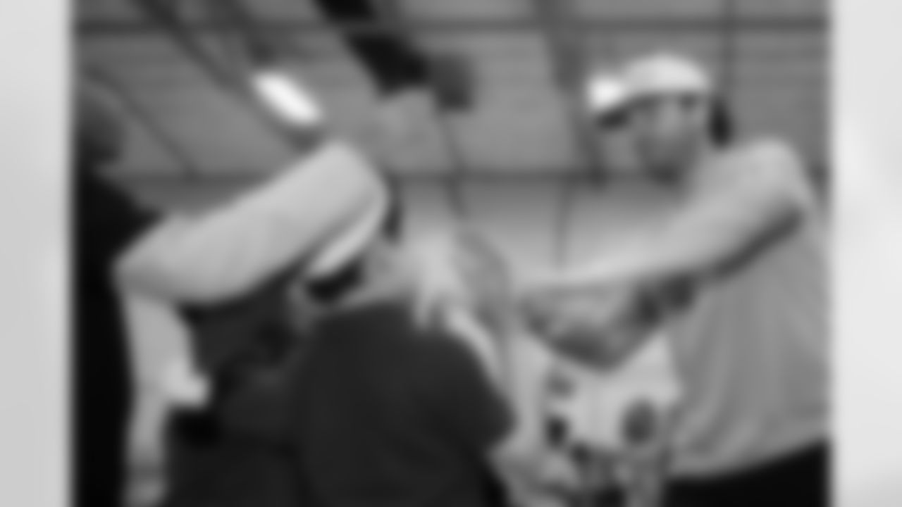 TAMPA, FL - December 16, 2025 - The Baker and Emily Mayfield Foundation's annual 'Passing The Joy' event. Photo By Doug DeFelice/Tampa Bay Buccaneers