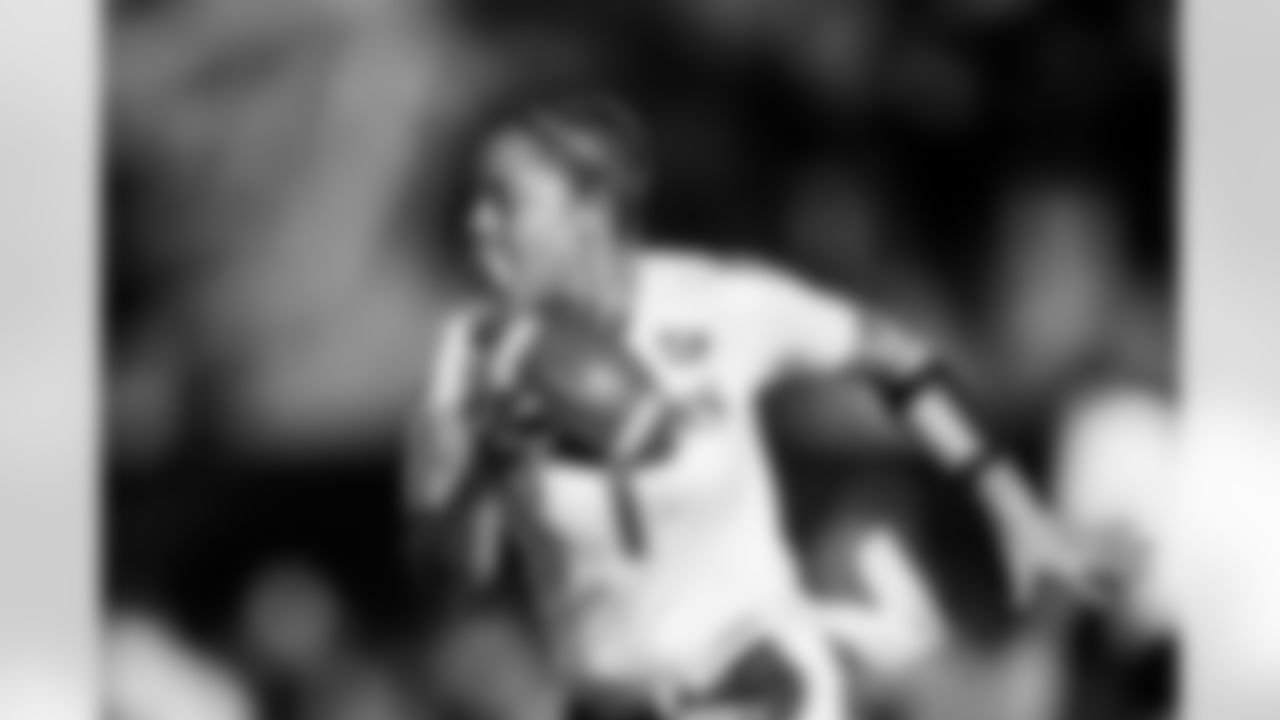 TAMPA, FL - February 12, 2026 - The 2026 Girls Flag Football Preseason Classic at AdventHealth Training Center. Photo By Tori Richman/Tampa Bay Buccaneers