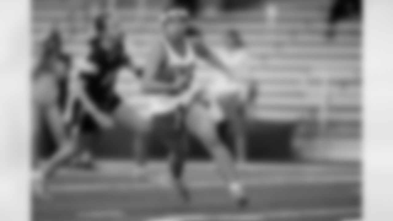 TAMPA, FL - February 13, 2026 - The 2026 Girls Flag Football Preseason Classic at AdventHealth Training Center. Photo By Cian Leach/Tampa Bay Buccaneers