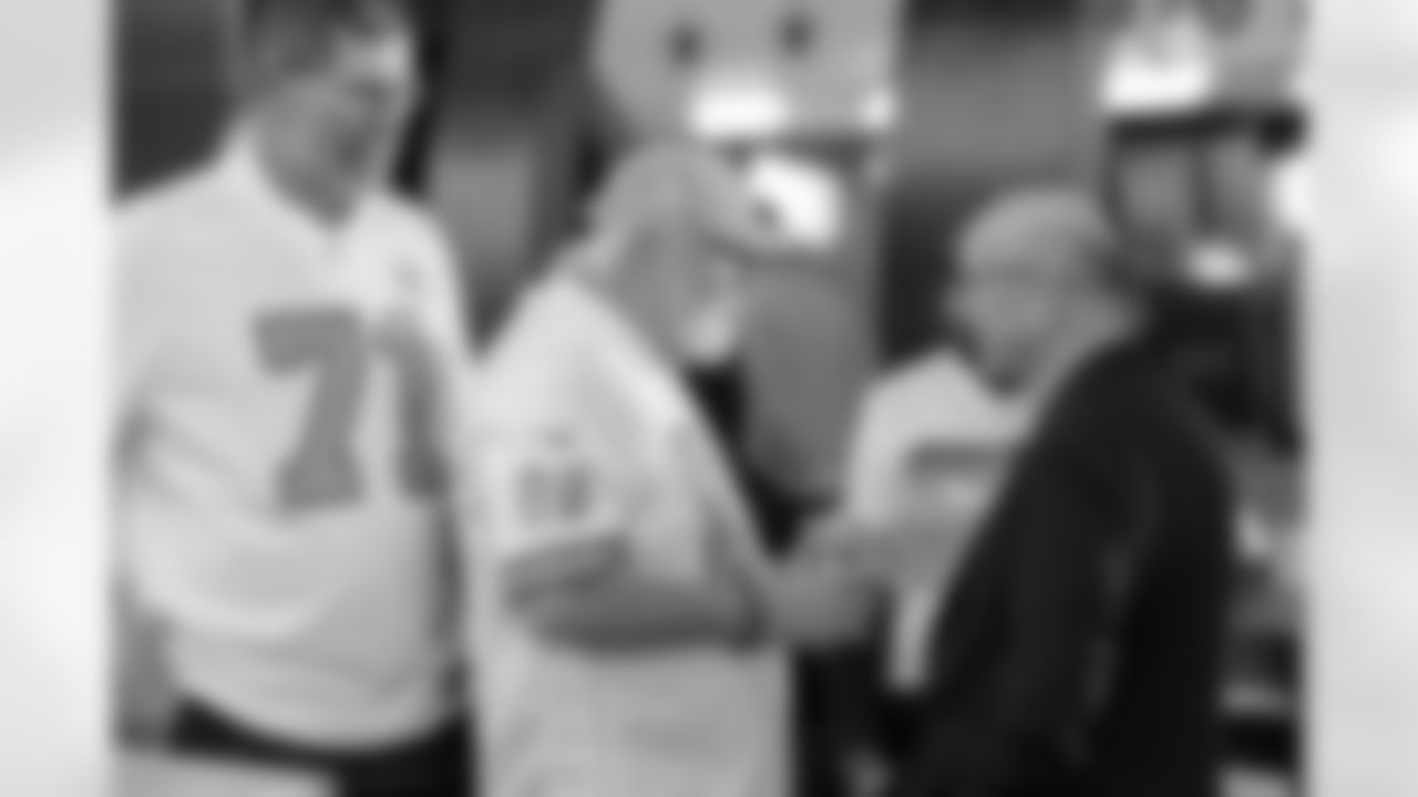 TAMPA, FL - December 11, 2025 - The 1976 Tampa Bay Buccaneers team reunion in the Hyundai Club at Raymond James Stadium. Photo By Mike Carlson/Tampa Bay Buccaneers