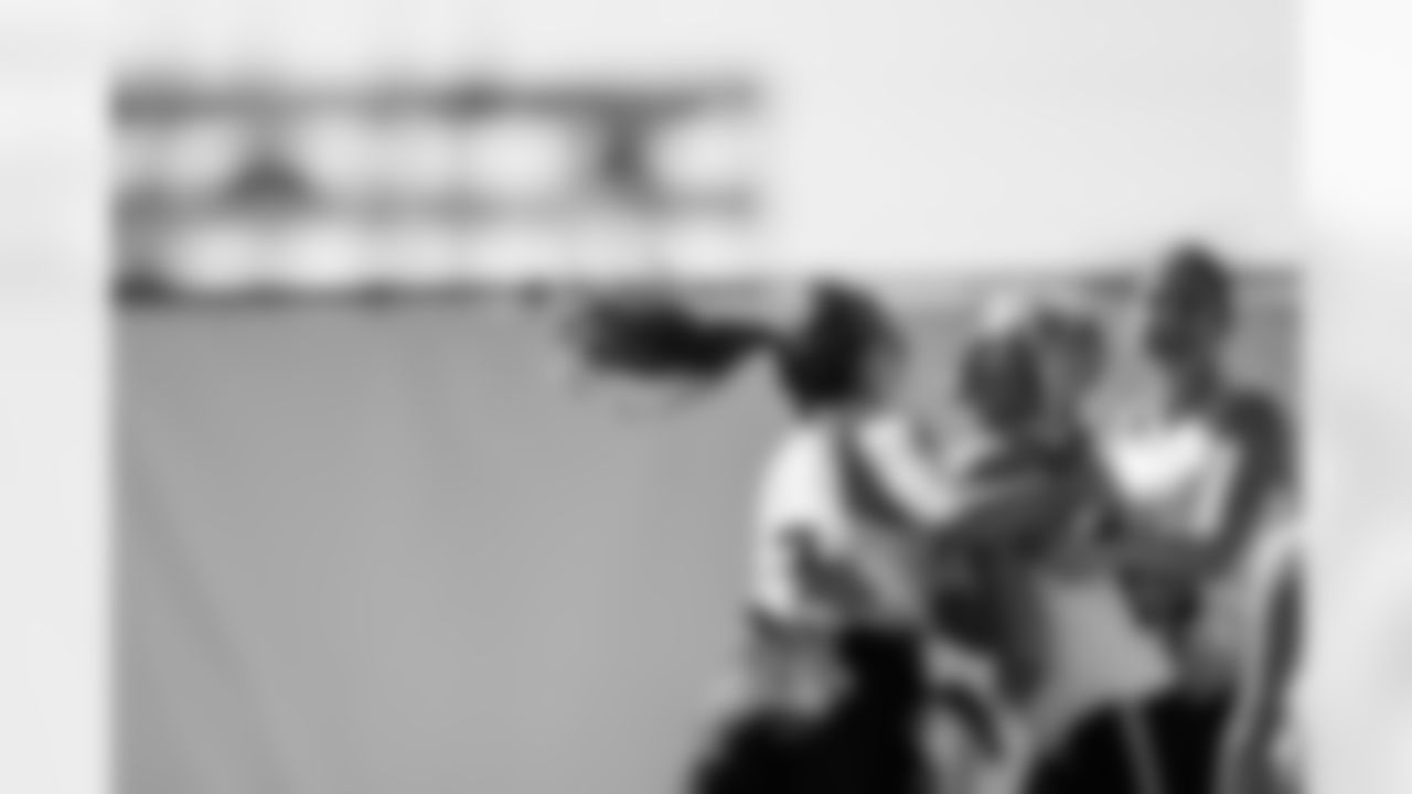 TAMPA, FL - February 09, 2026 - The 2026 Girls Flag Football Preseason Classic. Photo By Kyle Zedaker/Tampa Bay Buccaneers