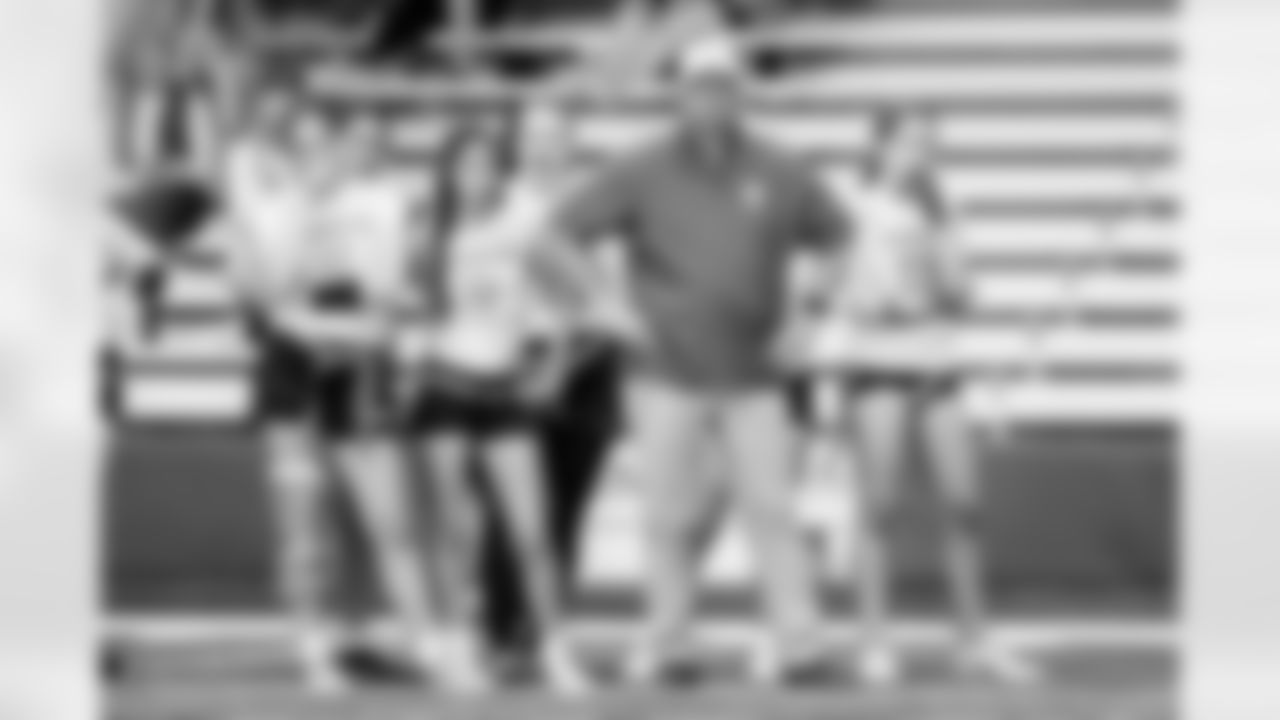 TAMPA, FL - February 10, 2026 - The 2026 Girls Flag Football Preseason Classic at AdventHealth Training Center. Photo By Tori Richman/Tampa Bay Buccaneers