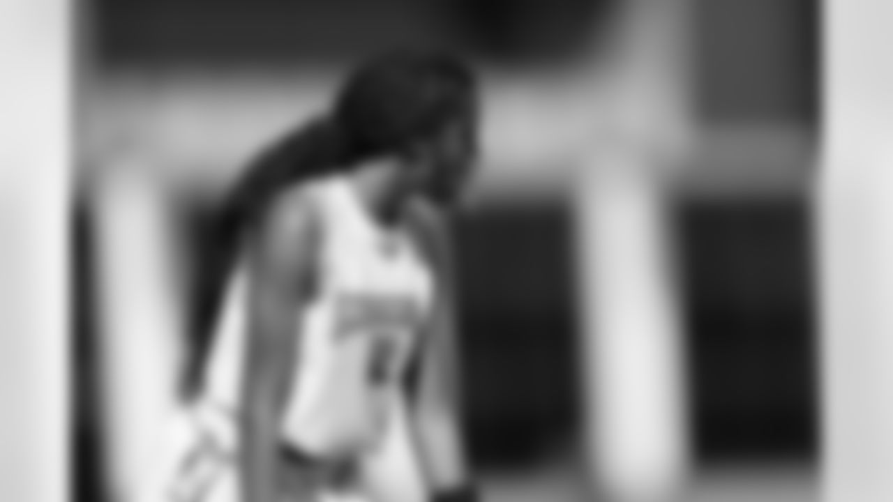 TAMPA, FL - February 13, 2026 - The 2026 Girls Flag Football Preseason Classic at AdventHealth Training Center. Photo By Cian Leach/Tampa Bay Buccaneers