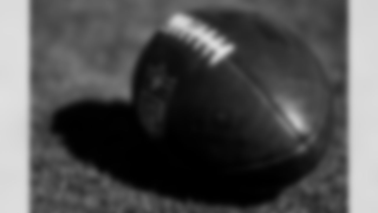 TAMPA, FL - November 28, 2025 - Football during practice at AdventHealth Training Center. Photo By Kyle Zedaker/Tampa Bay Buccaneers