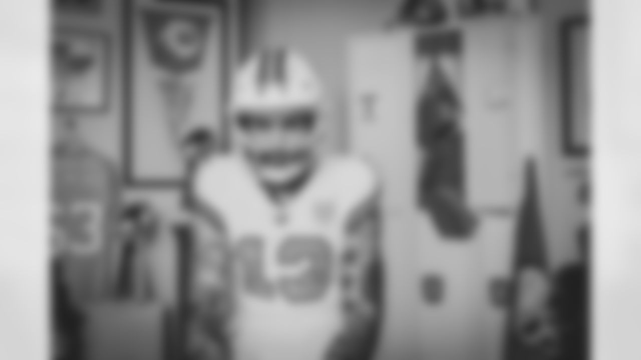 TAMPA, FL - June 09, 2025 - Wide Receiver Mike Evans #13 of the Tampa Bay Buccaneers during 2025 Asset Shoot at AdventHealth Training Center. Photo By Tori Richman/Tampa Bay Buccaneers