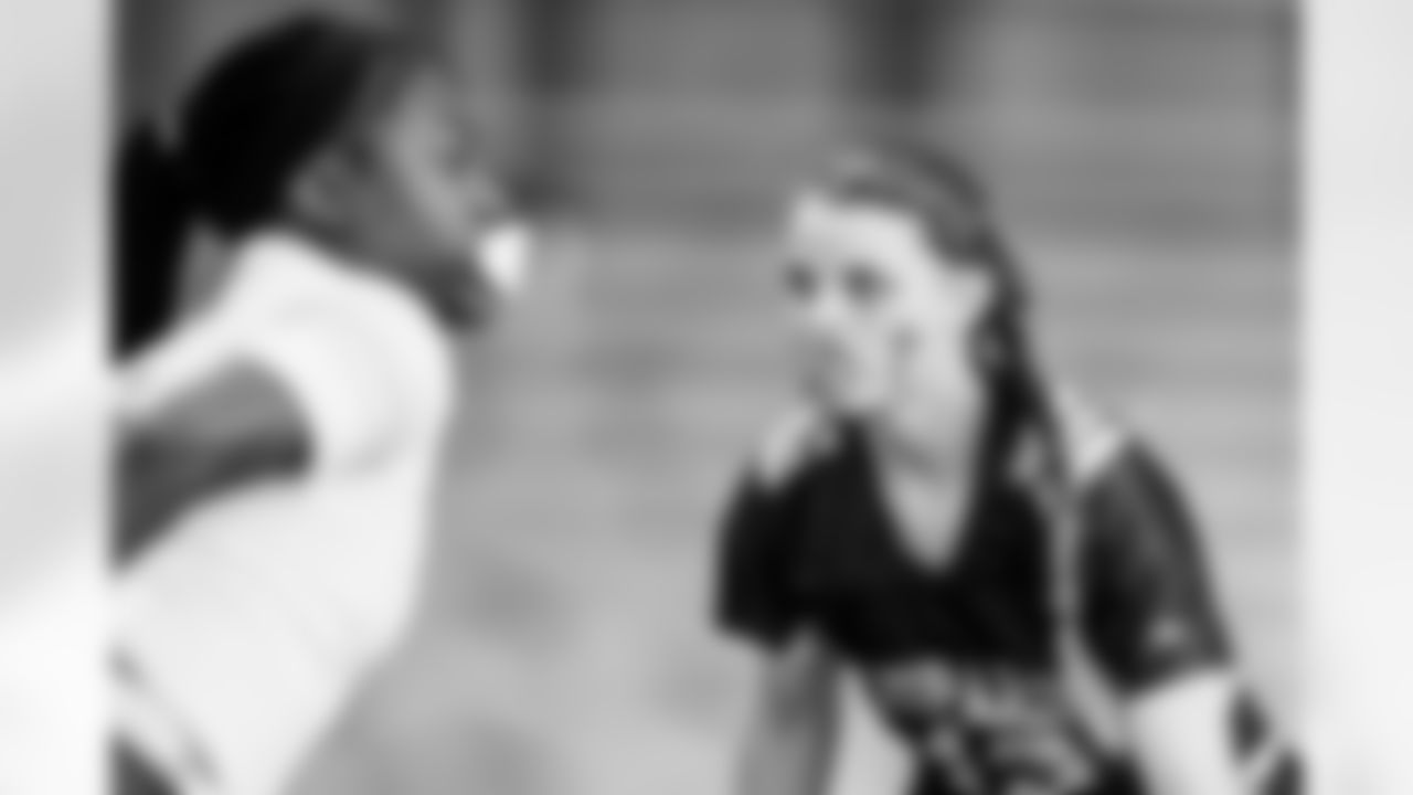 TAMPA, FL - February 11, 2026 - The 2026 Girls Flag Football Preseason Classic. Photo By Kyle Zedaker/Tampa Bay Buccaneers