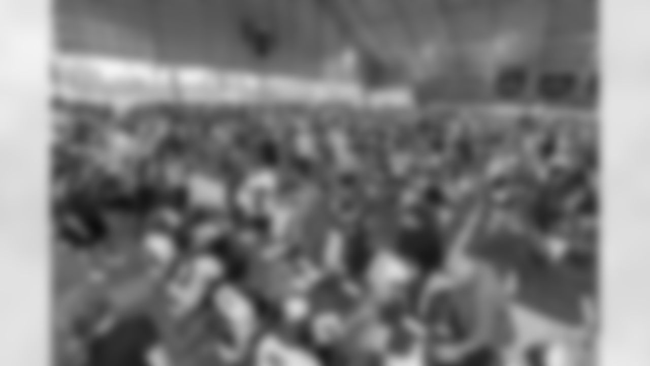 TAMPA, FL - July 29, 2025 - Fans during 2025 Training Camp Autograph Signing Event at AdventHealth Training Center. Photo By Mike Carlson/Tampa Bay Buccaneers