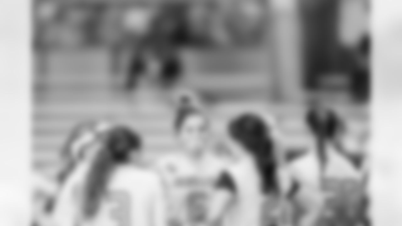 TAMPA, FL - February 10, 2026 - The 2026 Girls Flag Football Preseason Classic at AdventHealth Training Center. Photo By Tori Richman/Tampa Bay Buccaneers