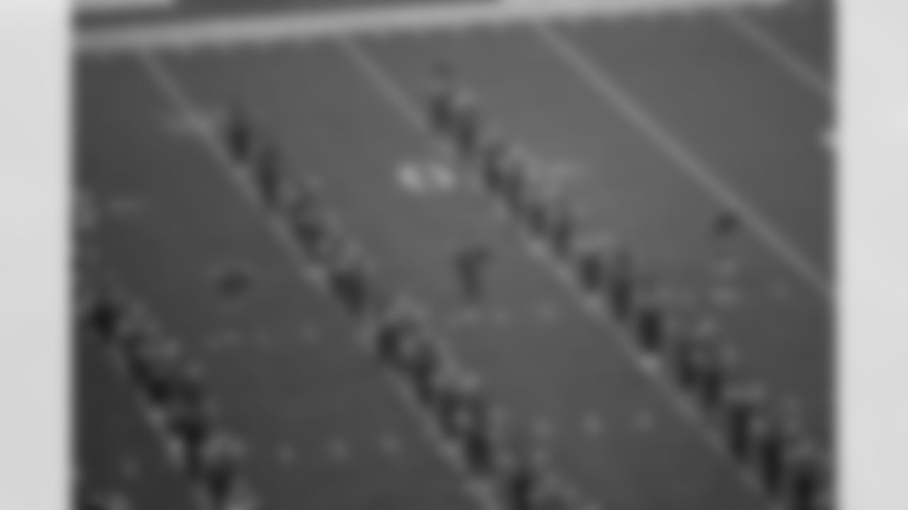 TAMPA, FL - December 07, 2025 - The Tampa Bay Buccaneers and New Orleans Saints during a regular season game at Raymond James Stadium. The Bucs lost the game, 24-20. Photo By Dave Pullis/Tampa Bay Buccaneers