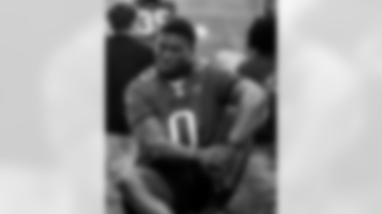 TAMPA, FL - December 16, 2025 - The final session of the Player-Student Mentoring Program at AdventHealth Training Center. Photo By Kyle Zedaker/Tampa Bay Buccaneers