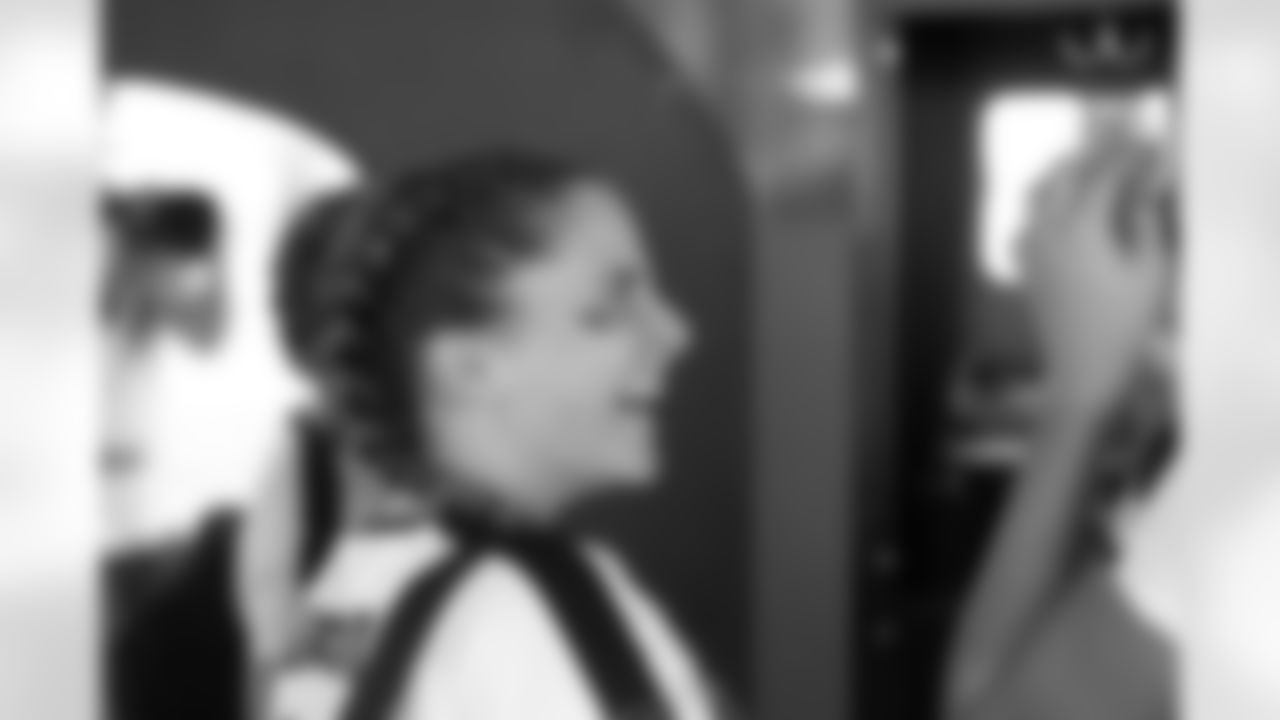 TAMPA, FL - February 13, 2026 - The 2026 Girls Flag Football Preseason Classic at AdventHealth Training Center. Photo By Cian Leach/Tampa Bay Buccaneers