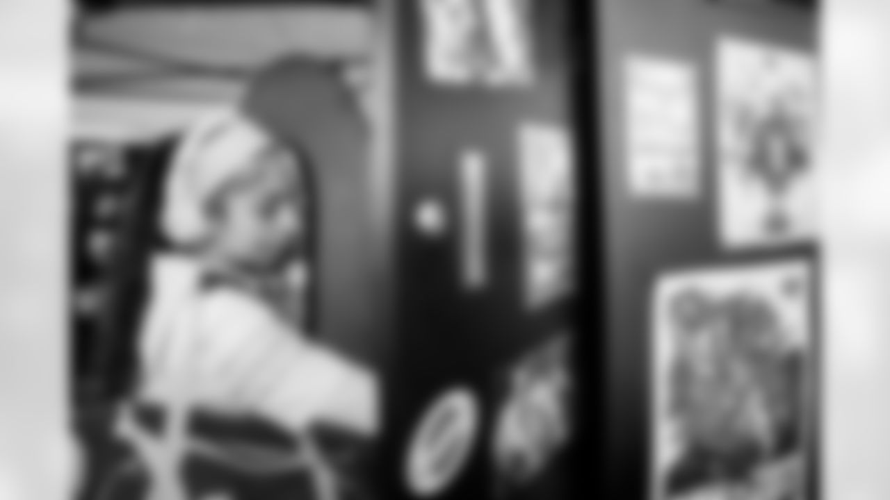 TAMPA, FL - February 10, 2026 - The 2026 Girls Flag Football Preseason Classic at AdventHealth Training Center. Photo By Tori Richman/Tampa Bay Buccaneers