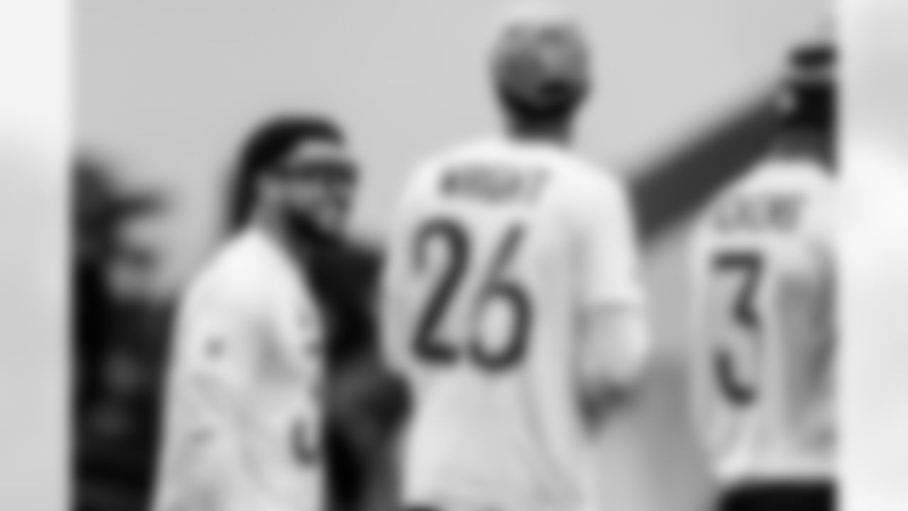 SAN FRANCISCO, CA - February 01, 2026 - Safety Antoine Winfield Jr. #31 of the Tampa Bay Buccaneers during Pro Bowl Practice at the Moscone Center. Photo By Tori Richman/Tampa Bay Buccaneers