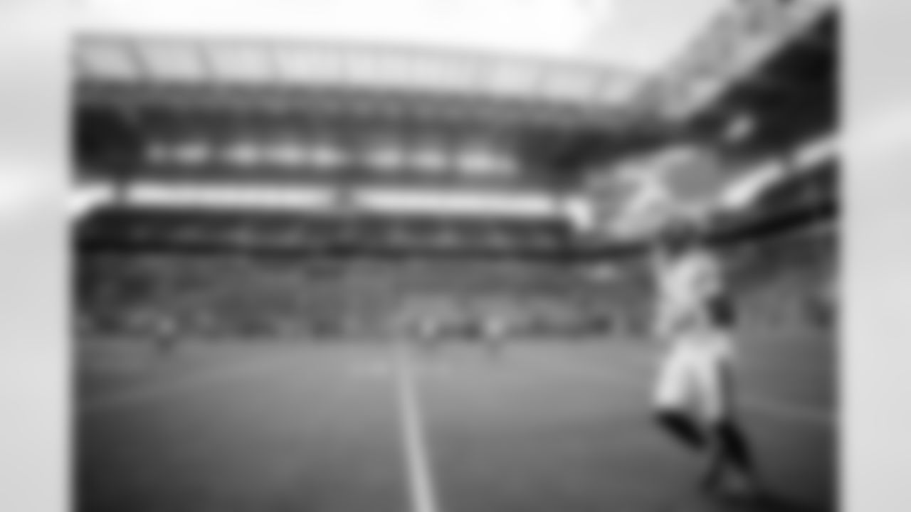 MIAMI GARDENS, FL - December 28, 2025 - Wide Receiver Emeka Egbuka #2 of the Tampa Bay Buccaneers before the game between the Tampa Bay Buccaneers and Miami Dolphins. The Bucs lost the game, 20-17. Photo By Tori Richman/Tampa Bay Buccaneers