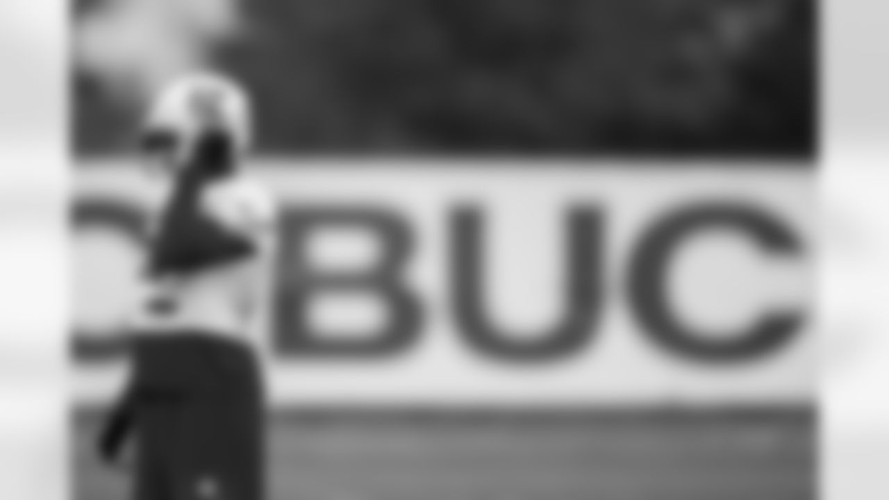 TAMPA, FL - December 10, 2025 - Week 15 practice at AdventHealth Training Center. Photo By Kyle Zedaker/Tampa Bay Buccaneers